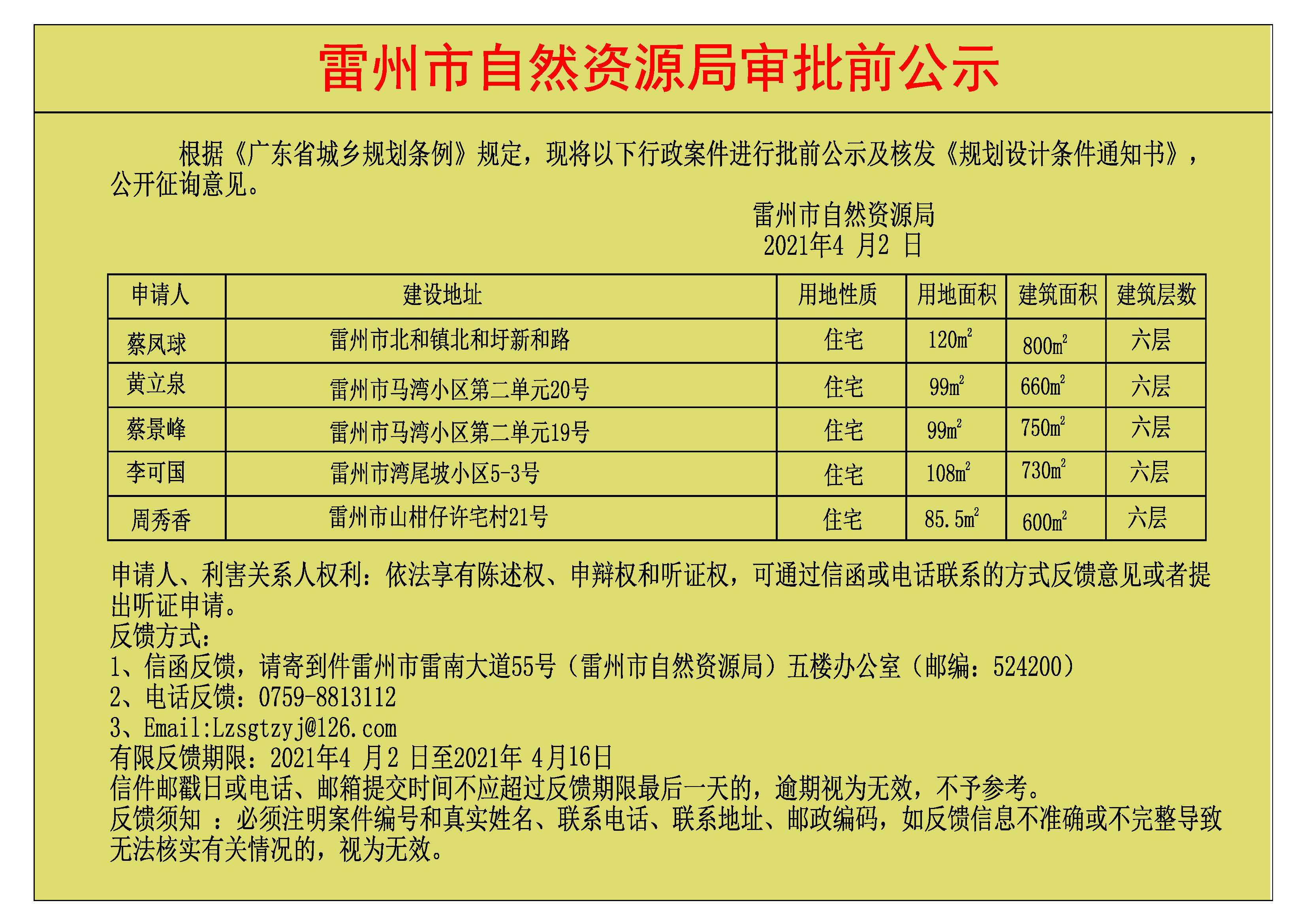 關(guān)于蔡鳳球.黃立泉.蔡景峰.李可國(guó).周秀香批前公示及核發(fā)《規(guī)劃設(shè)計(jì)條件通知書》.jpg