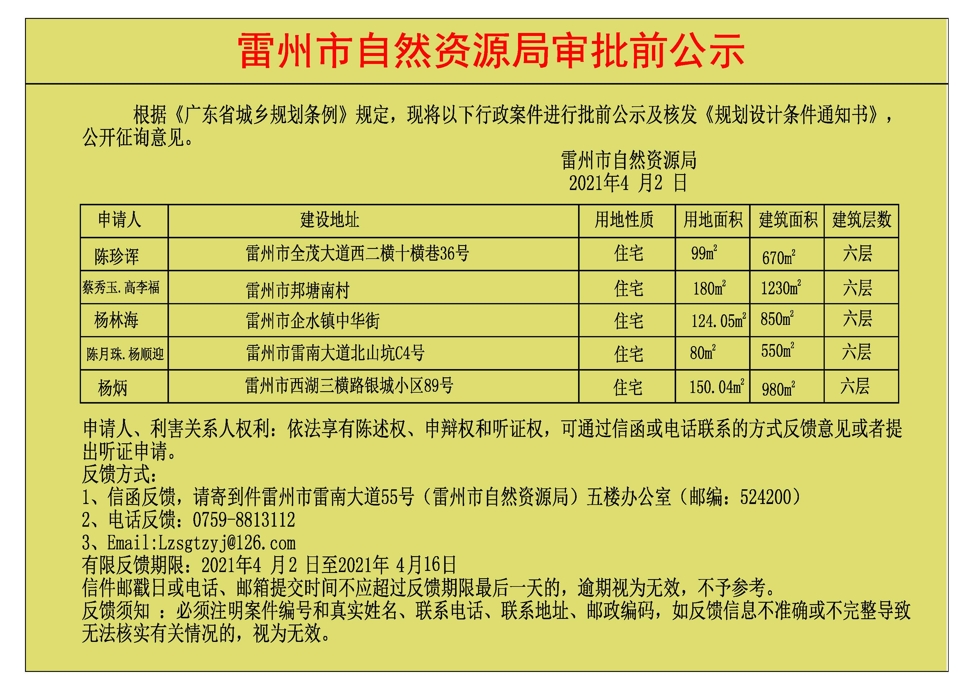 關(guān)于陳珍諢.蔡秀玉.高李福.楊林海.陳月珠.楊順迎.楊炳批前公示及核發(fā)《規(guī)劃設(shè)計(jì)條件通知書》.jpg