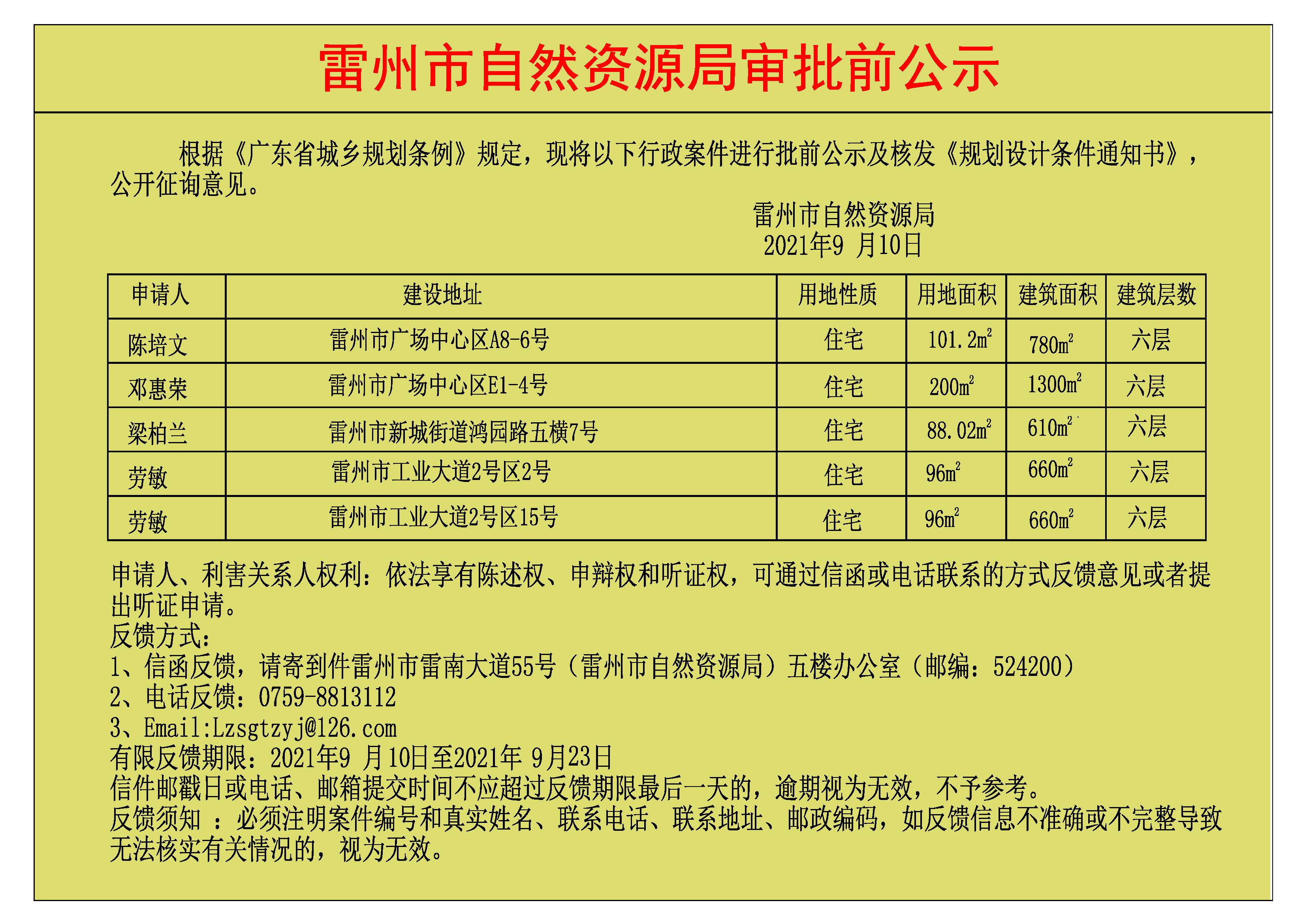 關(guān)于陳培文.鄧惠榮.梁柏蘭.勞敏.勞敏批前公示及核發(fā)《規(guī)劃設(shè)計(jì)條件通知書》.jpg