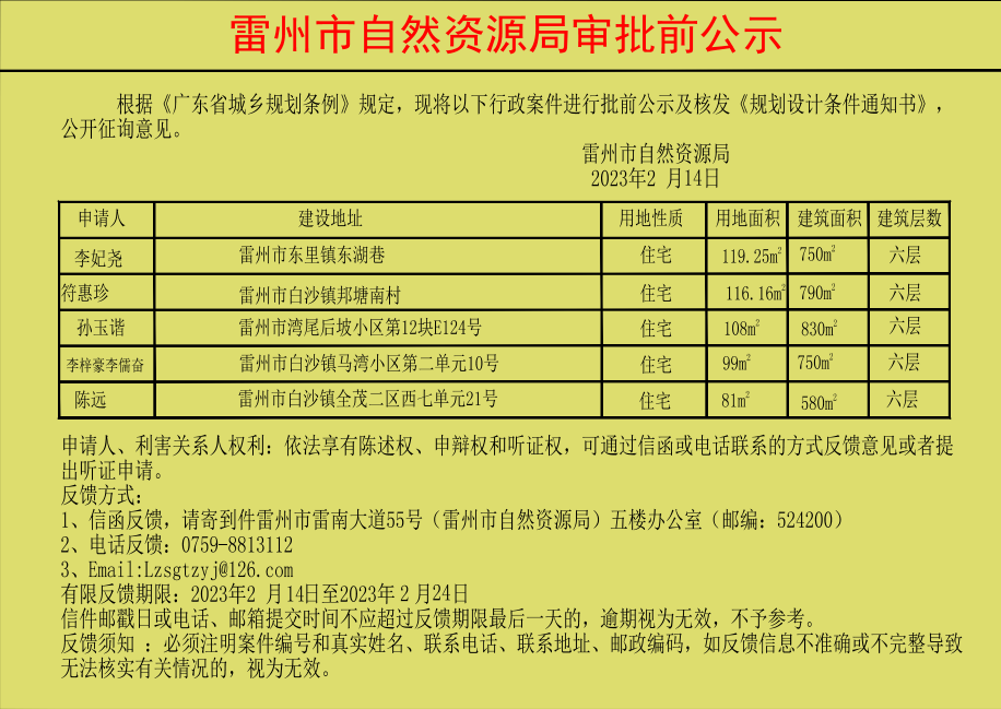 雷州市自然資源局審批前公示（陳遠(yuǎn)符惠珍等五人）.jpg