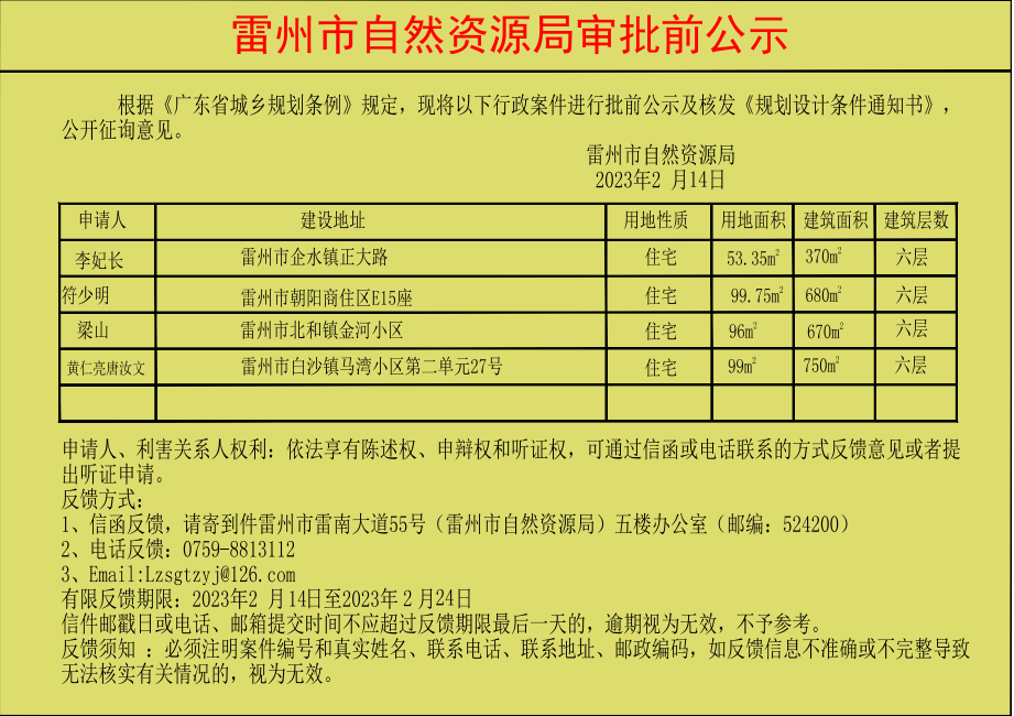 雷州市自然資源局審批前公示（梁山符少明等 五人）.jpg